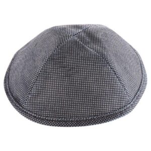 Cloth Kippah 19cm- with Pin Spot