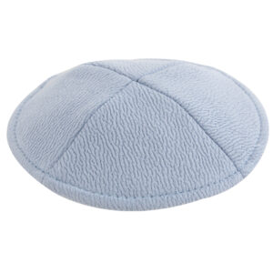 Suede Ultra Flat Kippah 15cm- with Pin Spot