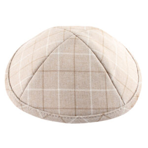 Cloth Kippah 17 cm- Squares