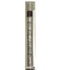 Nickel Mezuzah with Back  20cm- with Copper "Shin"