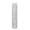 White Stone - Like Polyresin Mezuzah 15 cm - "Kotel Stones" Design with Silicon Cork