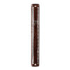 Plastic Mezuzah with Rubber Cork 12cm- Brown, Inlaid with Stones