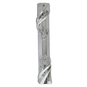 Plastic Mezuzah 15cm with Rubber Cork