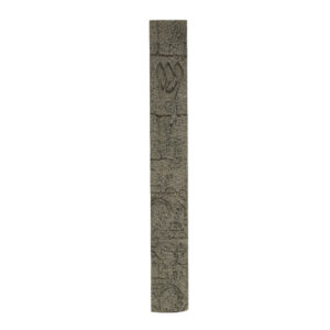 Polyresin Mezuzah 15cm, Stone-like Design