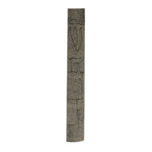 Polyresin Mezuzah 15cm, Stone-like Design