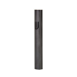 ALUMINUM MEZUZAH 15 CM- BLACK, PRINTED SHIN