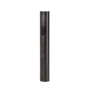 ALUMINUM MEZUZAH 15 CM WITH HOLES- BLACK "SHIN"