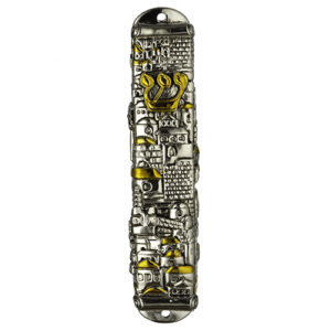 Polyresin Mezuzah 12 cm