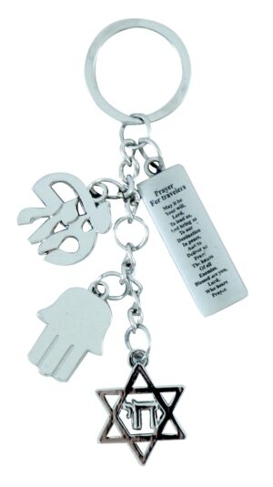 Keychain English 3 Amulets 10cm