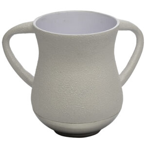 נטלה אלומיניום בגוון לבן נצנצים 13 ס"מ