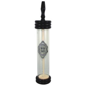 בית מגילה ספרדי עץ מהגוני עם פרספקס 31 ס"מ