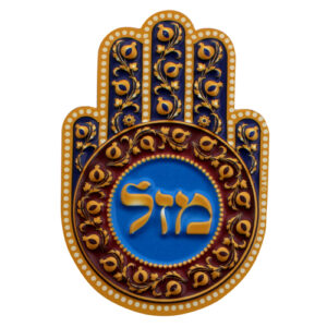 מגנט פלסטיק בולט - מזל 10x7 ס"מ