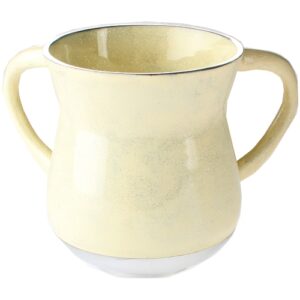 נטלה אלומיניום מהודרת בגוון פנינה נצנצ, קטן 10.5 ס"מ