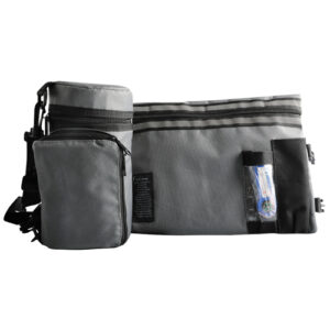 תיק תפ טרמי אפור כהה לאחסון ולהגנת תפילין וטלית 23 ס"מ