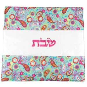 כיסוי פלטה צבעוני עם רקמה 70X80 ס"מ