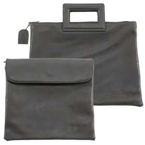 תיק טלית תפילין גוון שחור פיו מפואר  32X39 ס"מ