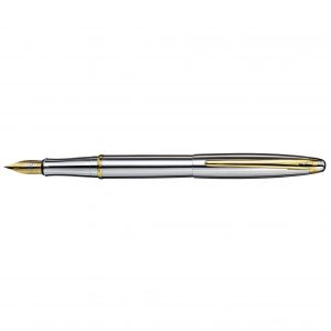 עט אטלנטיק כדורי כסף זהב  X-Pen ATLANTIC דגם XP-101b