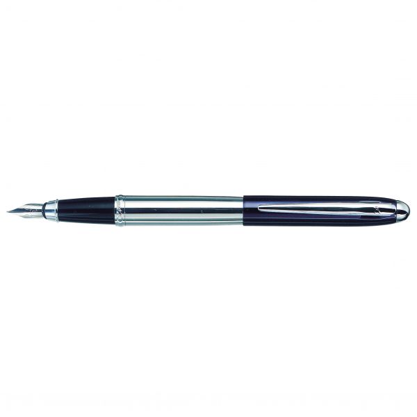 עט קלאסיק כד` כסף/כחול  X-Pen CLAS MEZZO דגם XP-122b