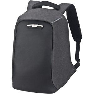 תיק גב אורטופדי נגד גניבות SWISS PROTECTOR למחשב נייד 15.6´´