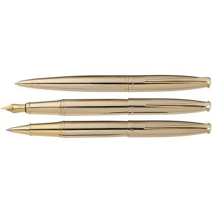 סדרת עטי פנינסולה Peninsula Gold ציפוי זהב 18K