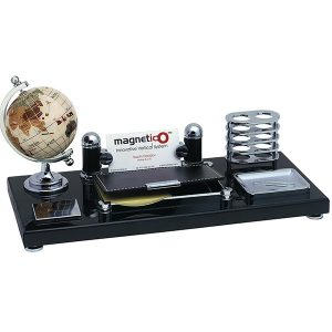 מעמד שולחני יוקרתי שחור, גלובוס לבן