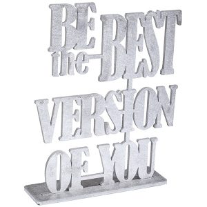 "Be the Best" שלט אלומיניום אומנותי מעוצב