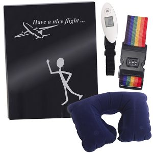 "Have a nice flight" ערכת טיסה 3 חלקים