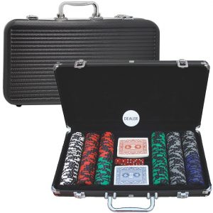 PRO POKER סט פוקר מקצועי 300 ציפים