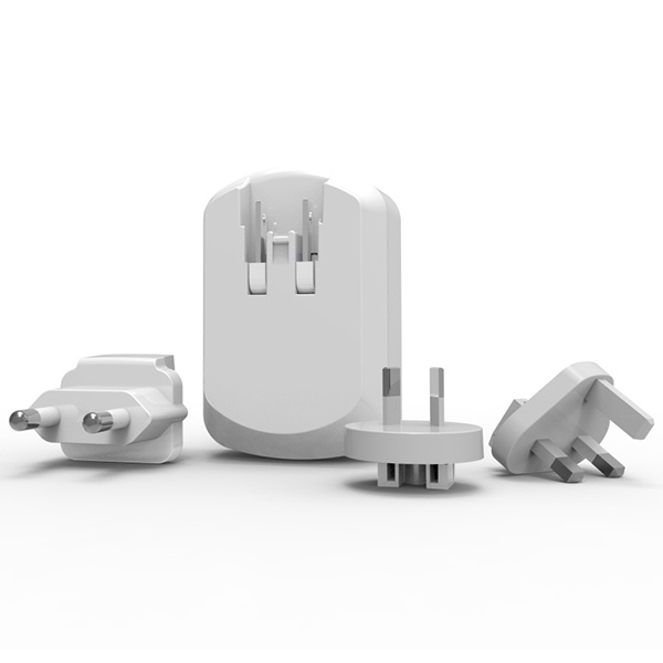 מתאם בינלאומי 5 חלקים מבית Charge-it 1 מתאם בינלאומי 5 חלקים מבית Charge-it