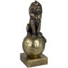 פסל אומנותי "מלך העולם" זהב מבית פסלי היוקרה "GRACIA GALLERY"