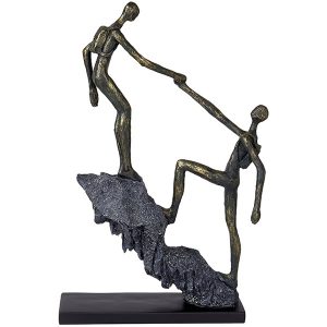 פסל אומנותי "עזרה הדדית" מבית פסלי היוקרה "GRACIA GALLERY"