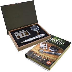 ESSENTIALS ערכת השרדות במארז ספר
