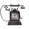 שעון שולחני בעיצוב רטרו בצורת טלפון עתיק
