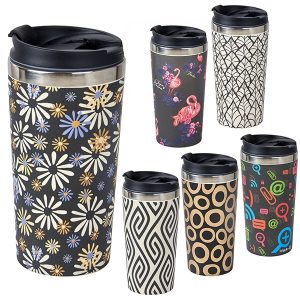 "ECO TREE" ספל אקולוגי עשוי נירוסטה ובמבוק