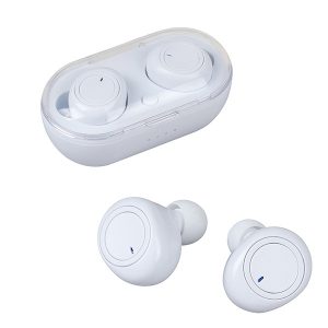 אוזניות Bluetooth EarBuds TWS איכותיות לבנות במארז טעינה