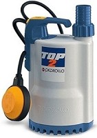 משאבה טבולה מפלסטיק 1.25" TOP2 PEDROLLO