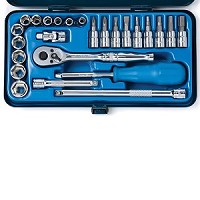 סט בוקסה מתכת 1/4 25 יחידות