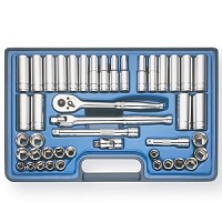 סט בוקסה 44 יחידות ממ+ אינצ D3/8