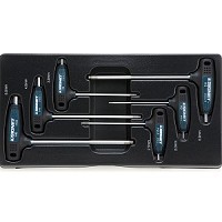 מגש ידיות T אלן כדורי 6 חלקים לארון מגירות SIGNET