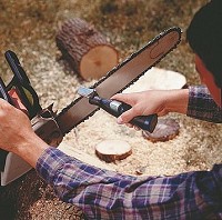 3 אבני השחזה ללהבי מסור שרשרת דרמל דגם 455JA