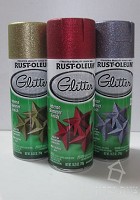 ספריי צבע נצנצים - RUST OLEUM סגול