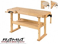 שולחן עבודה מעץ RAMIA דגם ADVANCED 1500